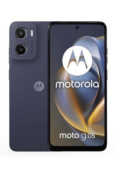 Motorola Moto G05 Smartphone Dual SIM, 4GB RAM, 128GB ROM, Ecran 6.67", Cameră 50MP, Albastru