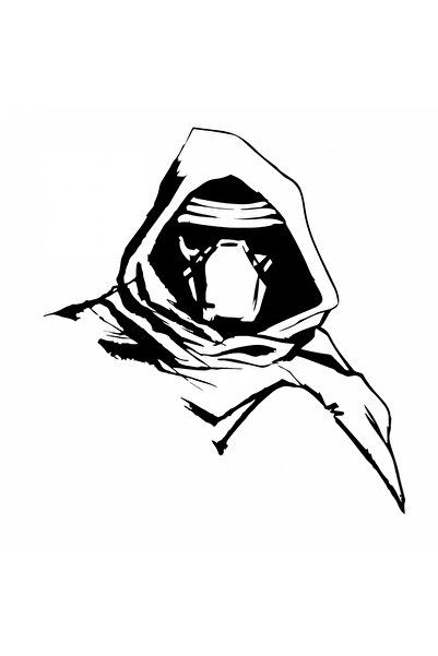 INOVATIX Set de 8 piese, autocolant Mandalorian Star Wars Kylo Ren, INOVATIX®. 6 cm