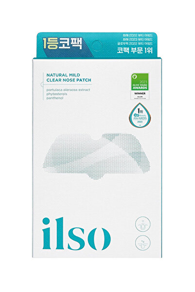 İlso Ilso Natural Mild Clear Nose Patch 2 Step - 2 Aşamalı Burun Maskesi