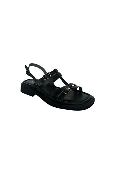 KEMAL TANCA 862 NETA-8 KADIN HAKİKİ DERİ SANDALET