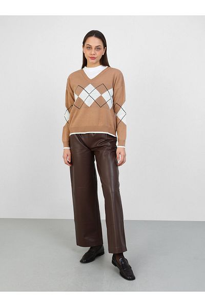 Por La Cara Knitwear Tunic - Biskuvi - Por La Cara