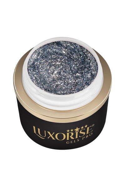 LUXORISE Gel Design 3D LUXORISE - Strălucire Regală, Smoke Shine 5ml