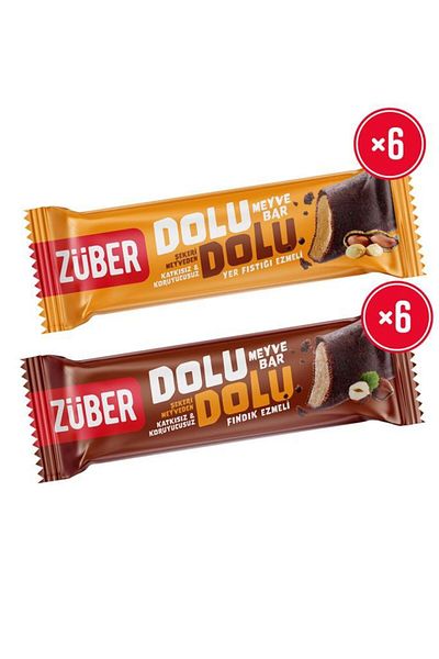 Züber Full Fruit Bar Trial Pack 30g X 12 Pieces
