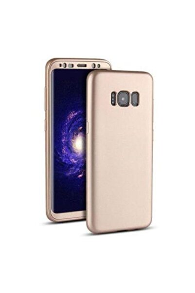 OEM Husă FullBody din silicon MyStyle aurie pentru Samsung Galaxy S8 Plus, ac...