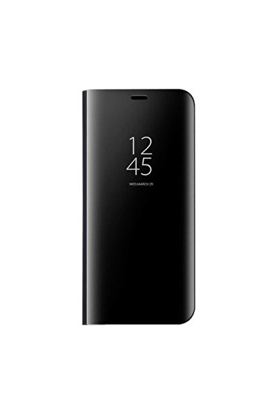 OEM Θήκη Samsung Galaxy S10 - Τύπου Flip Mirror Book, ημιδιαφανές κάλυμμα, μαύρο