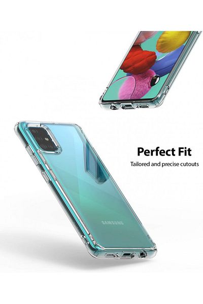 OEM Carcasă Samsung Galaxy A51, MyStyle, silicon TPU 2.0mm transparentă