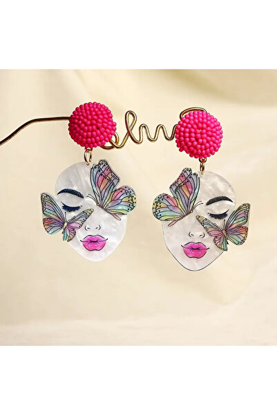 byozanyılmaz Butterfly Design Earrings