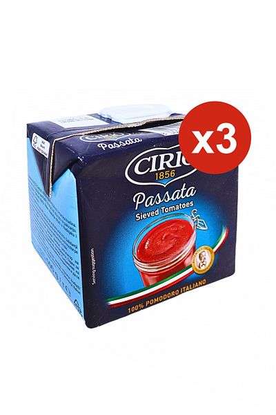Cirio Puréed Tomatoes 500g X 3 pcs