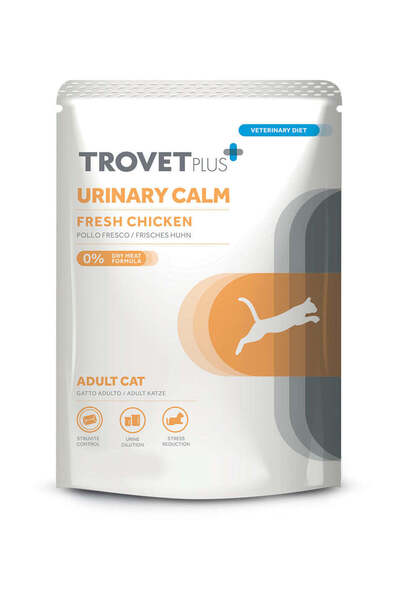 trovet Plus Pouch Cat Urinary Calm Veterinary Diets Wet Food 85g Pack Of 6