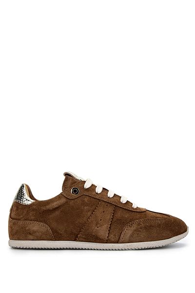 Tamer Tanca Women's Genuine Leather Tobacco Suede Sneakers & Sports Shoes