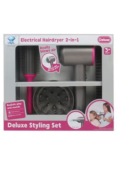 FULLJOY Hair dryer with brush and accessories 2 in 1 18-2804562