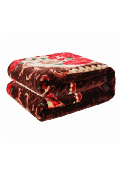 Generic Korean heavy winter blanket, soft and warm, double bed blanket, size 200x240 cm, weight 8 kg