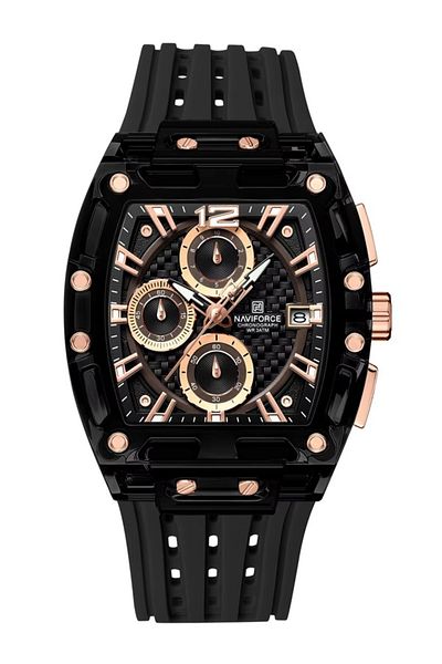 Naviforce Watch NF7105-Black/RoseGold