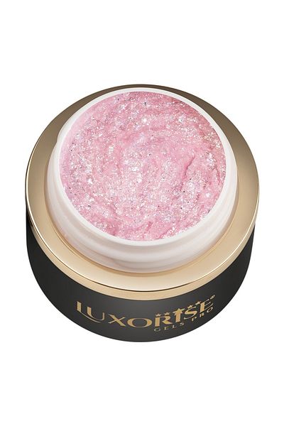 LUXORISE Gel Design 3D LUXORISE - Strălucire Regală, Șampanie Roz 5ml