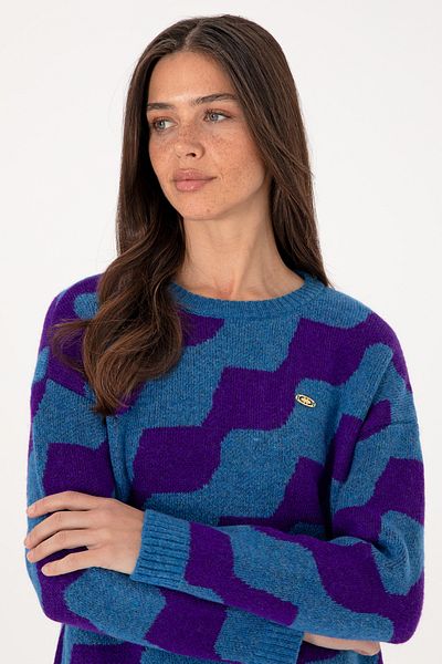 U.S. Polo Assn. Women's Indigo Sweater 50293119-Vr028