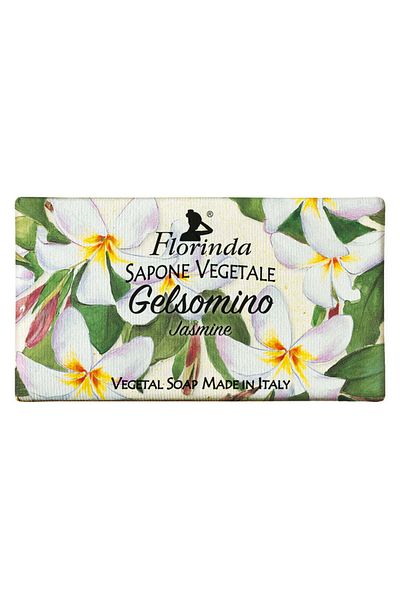 Florinda Vegetable Soap With Jasmine Scent, La Dispensa, 100g