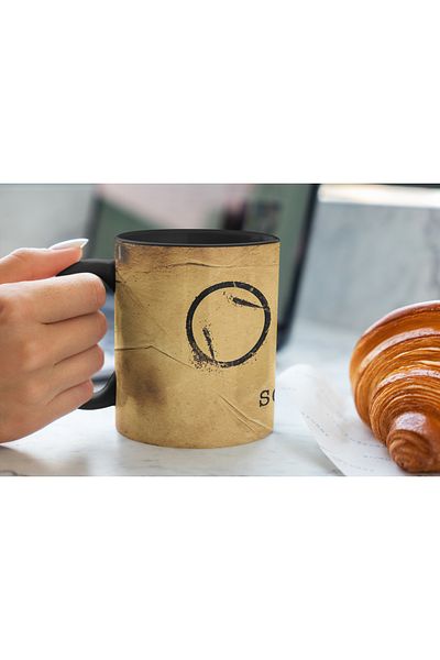 MECKSA Squid Game "Game Invitation" Black Mug 11OZ