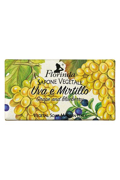 Florinda Săpun vegetal Florinda cu aromă de struguri și afine, La Dispensa, 100g
