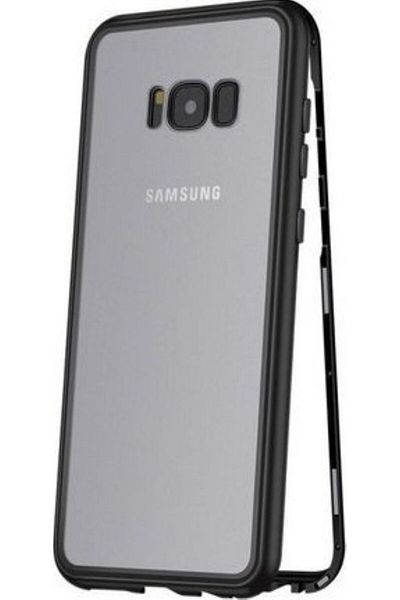 OEM Husă de protecție pentru Samsung Galaxy S9 Plus, Negru-Transparent