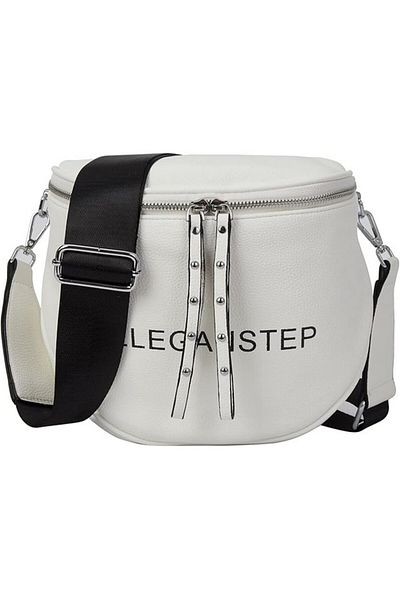 DAROSS Geanta Crossbody din piele ecologica, alb, 19, 81 x 15, 24 x 5, 08 cm, DAROSS