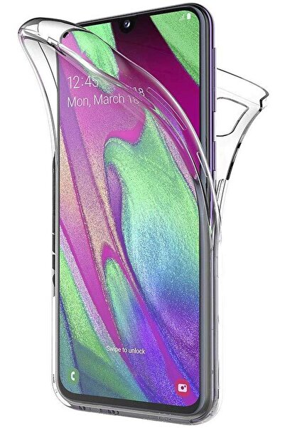 OEM 360° калъф за Samsung Galaxy A40, TPU прозрачен отпред и отзад
