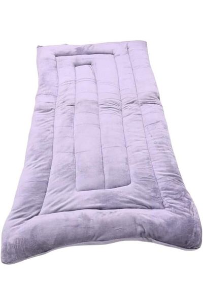 Generic Cotton sleeping mat for camps and rest houses, natural cotton mattress for one person, size 180*90*6cm