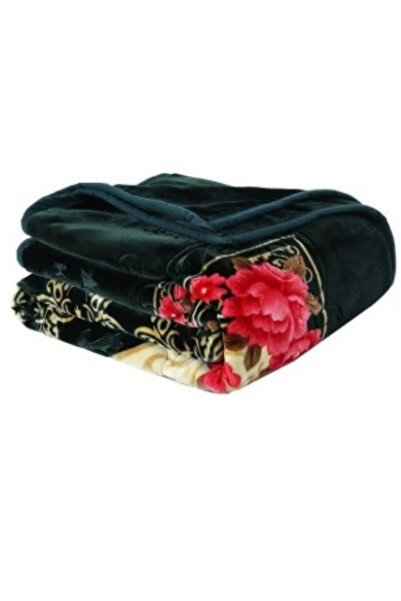 Generic Soft and warm heavy winter blanket with silky feel, double bed blanket size 200X240cm and weight 6kg