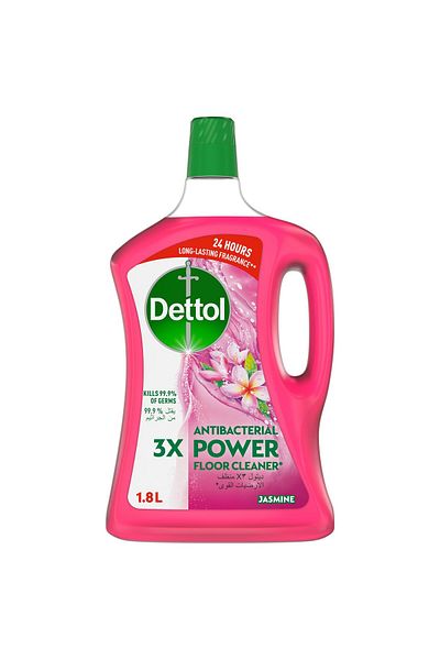 Dettol Jasmine Antibacterial Power Floor Cleaner 1.8 Litres
