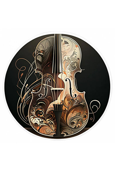 INOVATIX Комплект от 8 части, стикер за виолончело, INOVATIX®. 6 см.