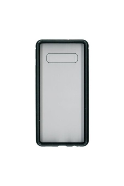 OEM Кейс, съвместим със Samsung S10 Plus - Метална рамка с магнитно закопчава...