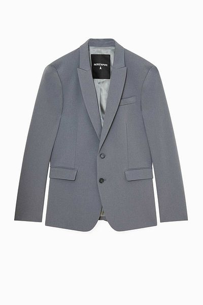 Patrizia Pepe REGULAR FIT JACKET - PATRIZIA PEPE - 54, GRAY