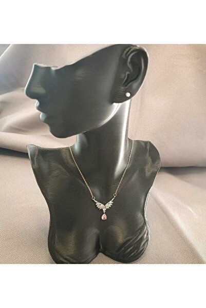 Masal Gurumi قلادة ملاك كندا من الفولاذ 316L لون فضي