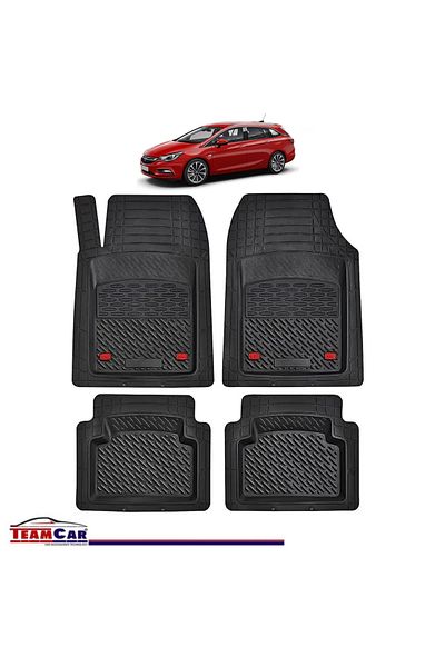 TEAMCAR ® Car Mats Tray Type Compatible Opel Astra K (Mk7) Combi, Sports Tourer (2015–2021)
