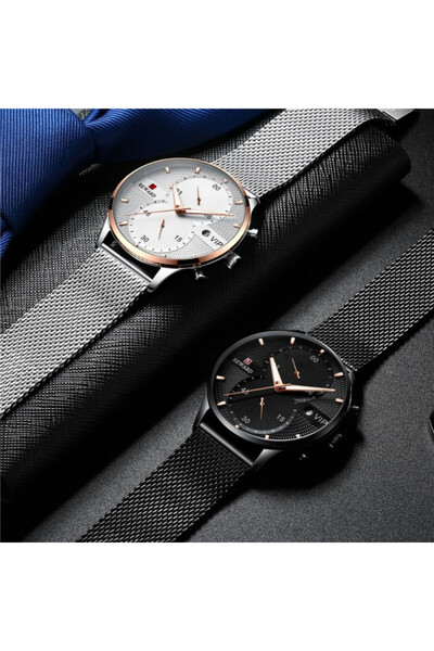 delis Ceas barbatesc Reward CS1247, otel inoxidabil, argintiu