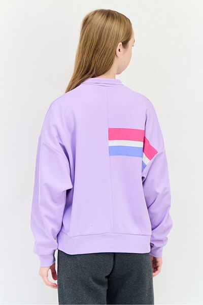 adidas Women Sportswear Fit Long Sleeves Outdoor Sweatshirt, Multicolor
