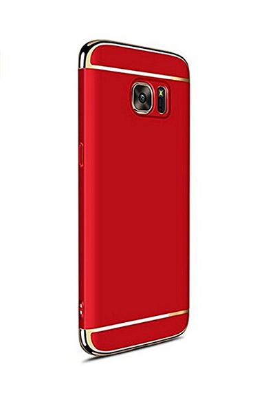 OEM Husa de telefon Samsung S8 Plus oferă protecție 3 în 1, ultrasubțire - Roșu mat