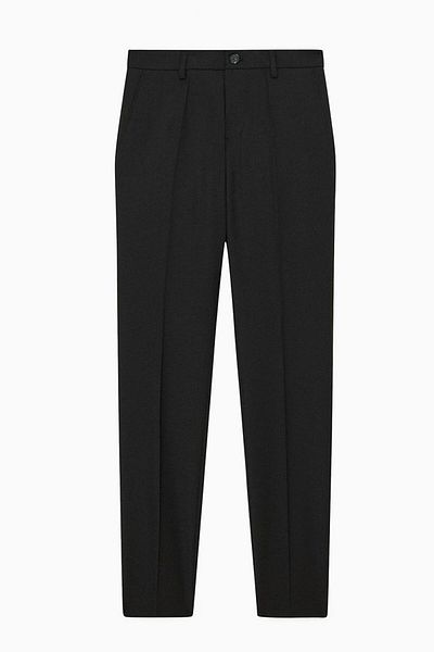 Patrizia Pepe REGULAR FIT PANTS - PATRIZIA PEPE - 46, BLACK