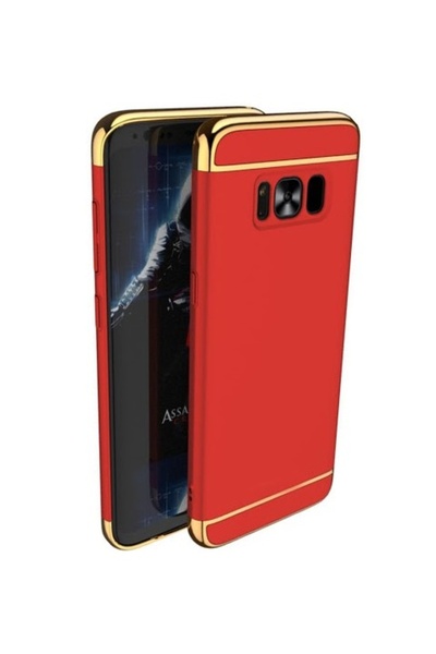 OEM Carcasă Samsung Galaxy S8, MyStyle Elegance Luxury 3 în 1 Roșu