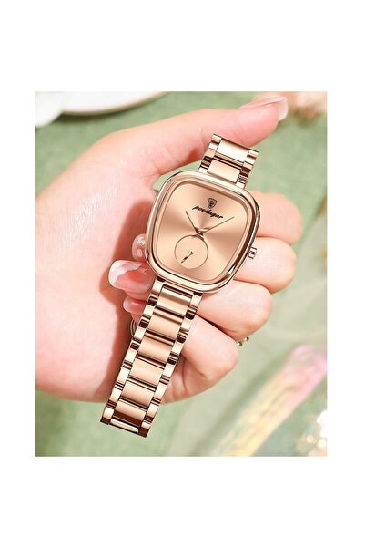 delis Ceas de dama Poedagar CS1899, otel inoxidabil, argintiu, cadran albastru