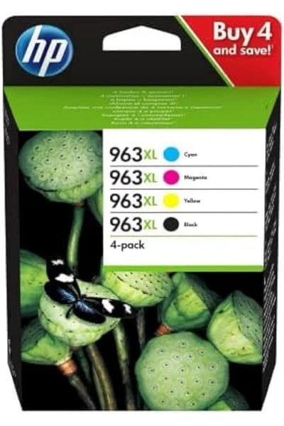 HP 963 XL Kit of 4 Original OfficeJet Pro Cartridges