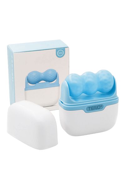 Teno Teno® Ice Roller, 2 heads W and V, blue/white