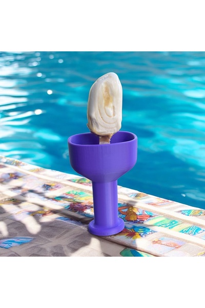 Home Ice Cream Holder |   Ice Cream Stand with Sticks |   Anti-Drip Apparatus |   Pla Material