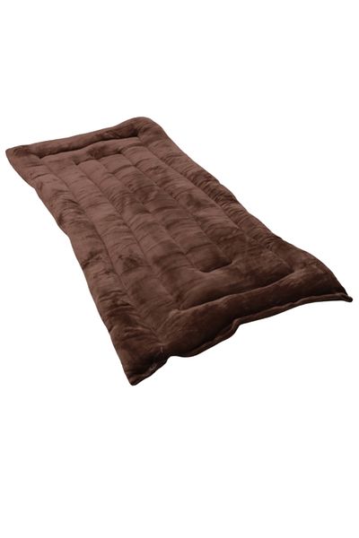 Generic Cotton sleeping mat for camps and rest houses, natural cotton mattress for one person, size 180*90*6cm