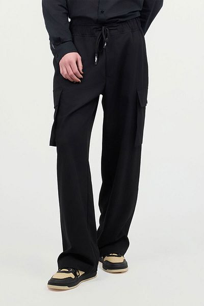 Just Cavalli ELASTIC WAIST TROUSERS - JUST CAVALLI - 48, BLACK