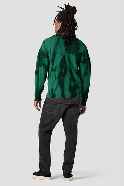 Hudson CARDIGAN MEN KNIT - HUDSON - GREEN, S