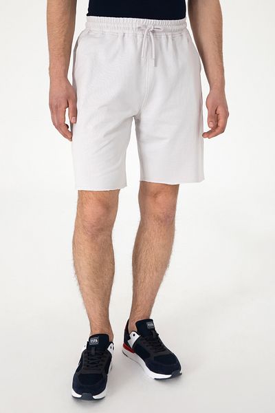 U.S. Polo Assn. Men's Light Gray Knitted Shorts 50307289-Vr001