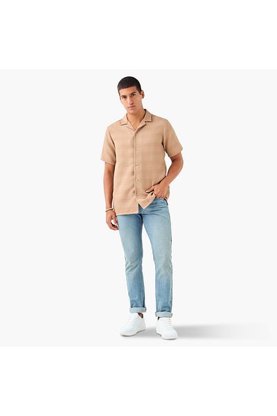 FAV Waffel Dobby Revere Shirt Ss