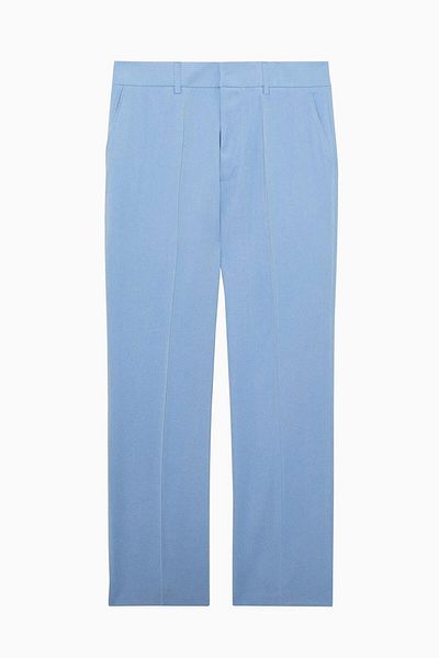 Patrizia Pepe PANTALONI LATI - PATRIZIA PEPE - 50, ALBASTRU