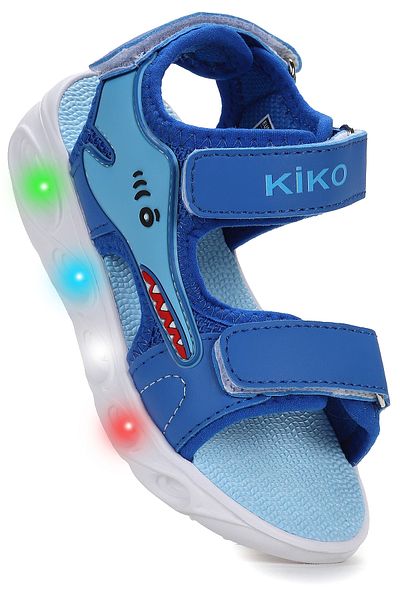 Kiko Kids Soren Daily Lighted Velcro Baby Boy Sandals Shoes