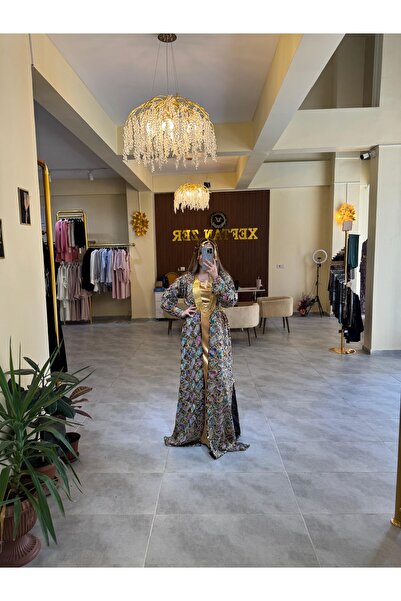 Xeftan zer Kimono & Kaftan - Çok Renkli